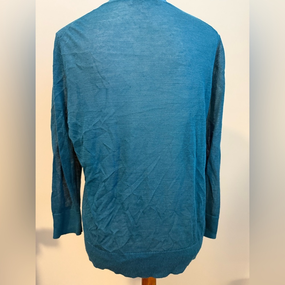 LOFT Women's Green Sweater - Picture 4 of 7